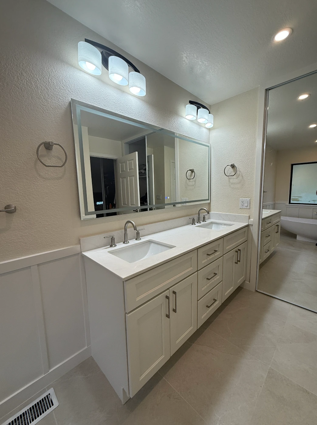 Interior bathroom design